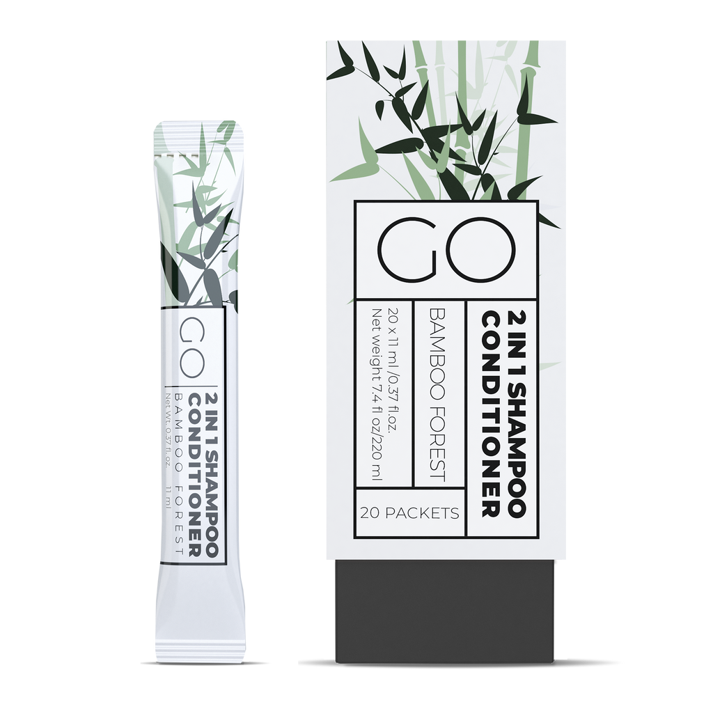 Go Shampoo and Conditioner Go Essentials Travel Packets