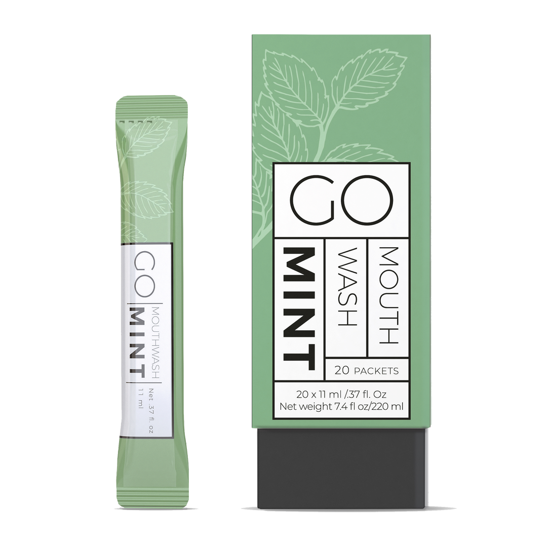 Go Mouthwash Go Essentials Travel Packets